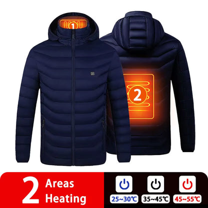 Ultimate 9/19 Areas Heated Jacket for Men and Women - Stay Warm This Winter with Our USB Heating Vest for Hunting, Hiking, and Camping